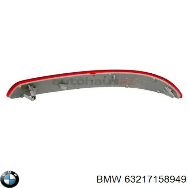 Купить 63217158949 BMW Левый катафот заднего бампера