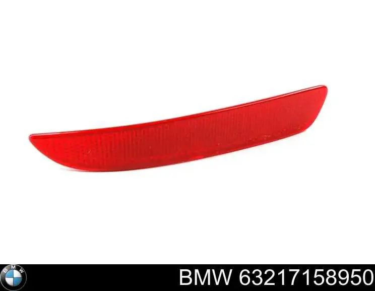 Купить 63217158950 BMW Правый катафот заднего бампера