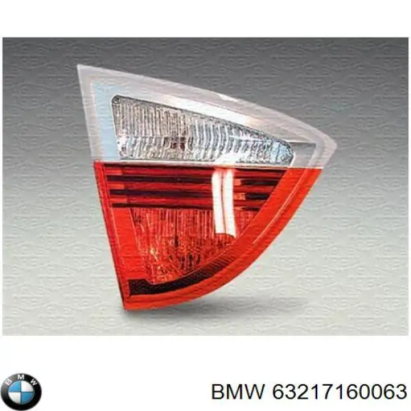 63217160063 BMW фонарь задний левый внутренний