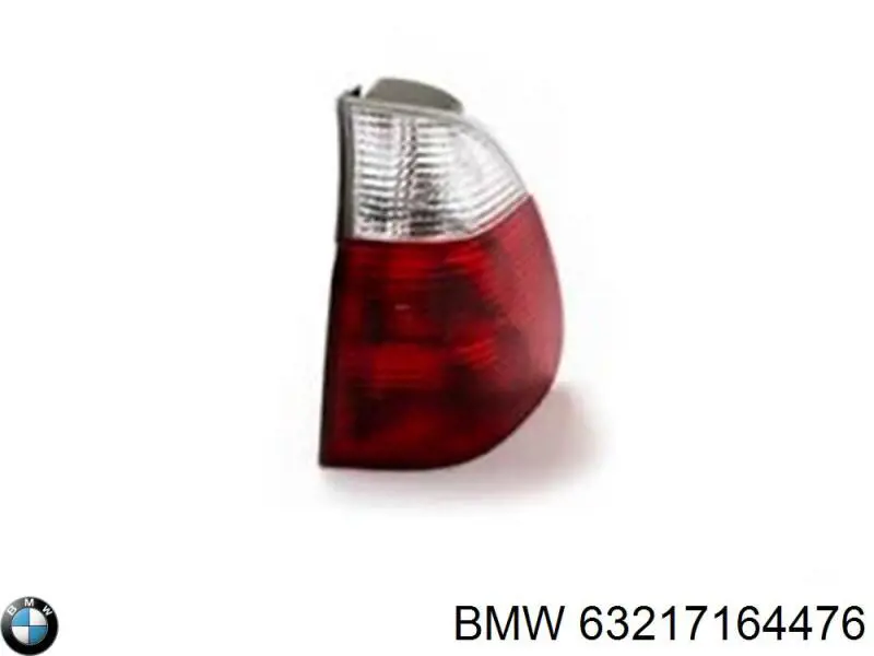 63217164476 BMW lanterna traseira direita externa