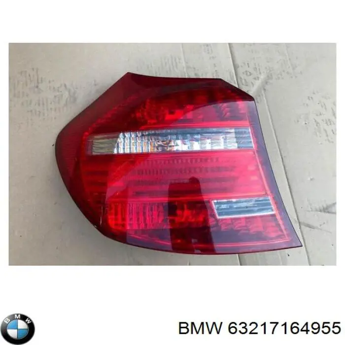 63217164955 BMW lanterna traseira esquerda