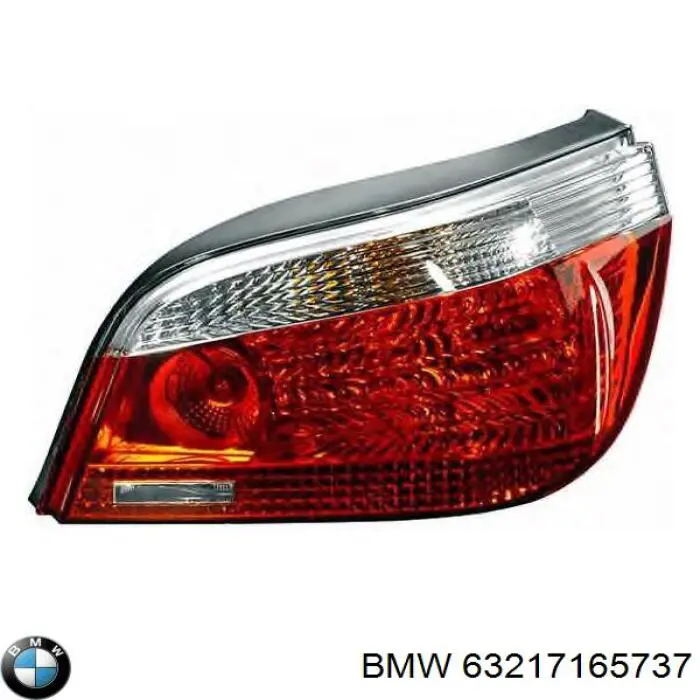 63217165737 BMW lanterna traseira esquerda externa