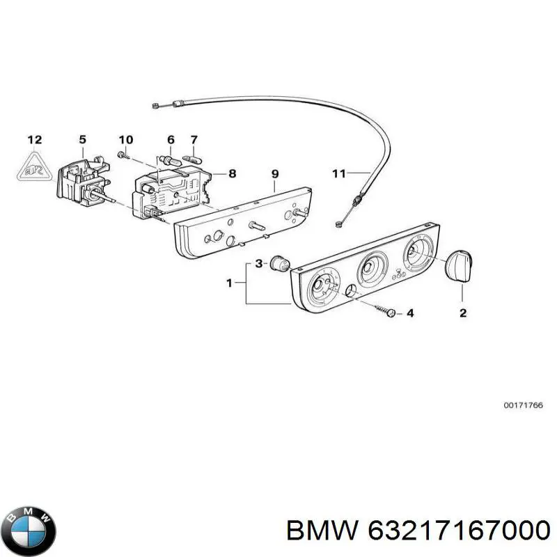  BMW 63217167000