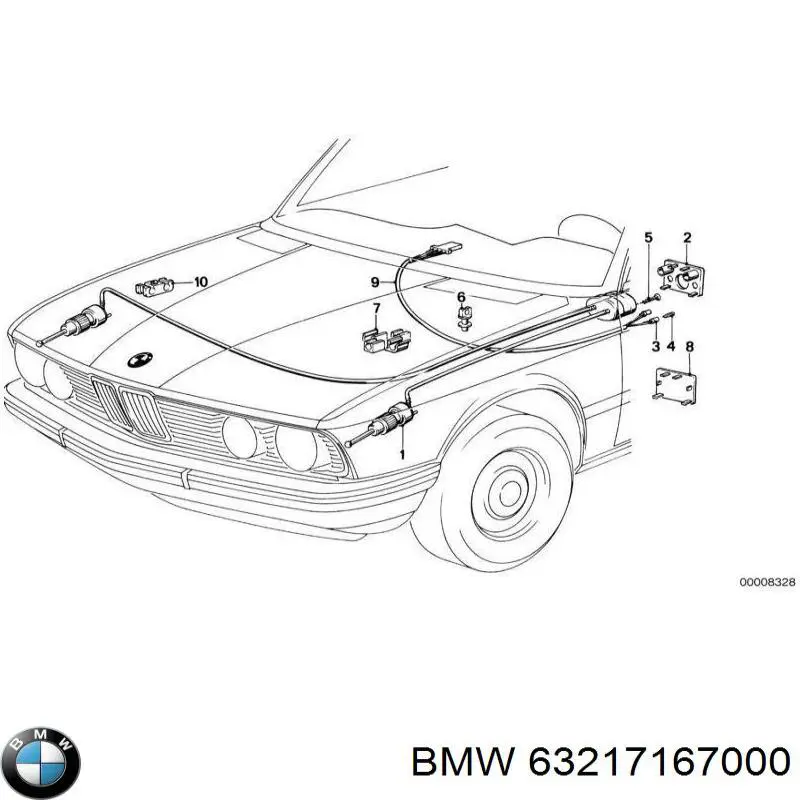  BMW 63217167000 цена, от 5.64 USD