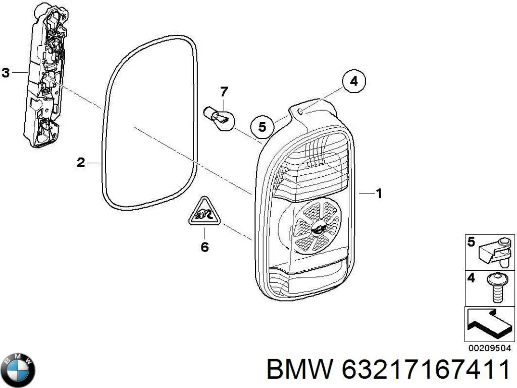 63217167411 BMW 