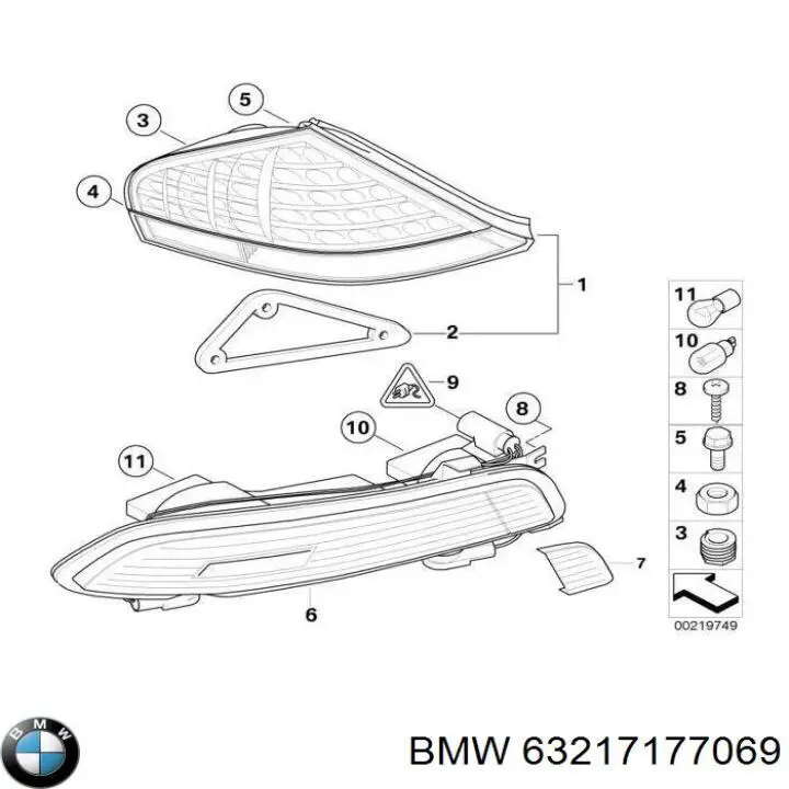 63217177069 BMW 