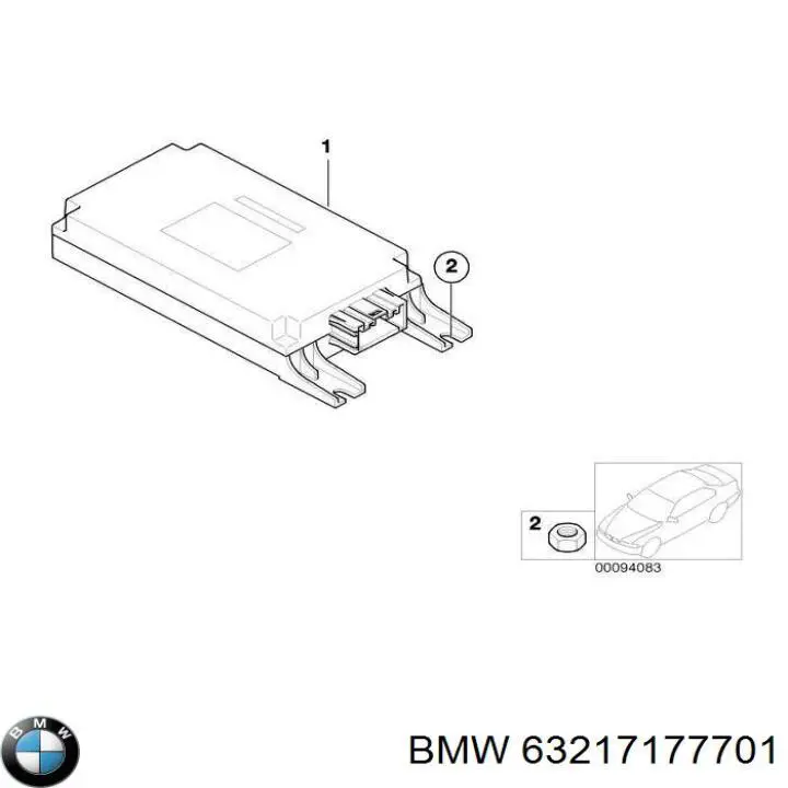  BMW 63217177701 цена, от 28.22 USD