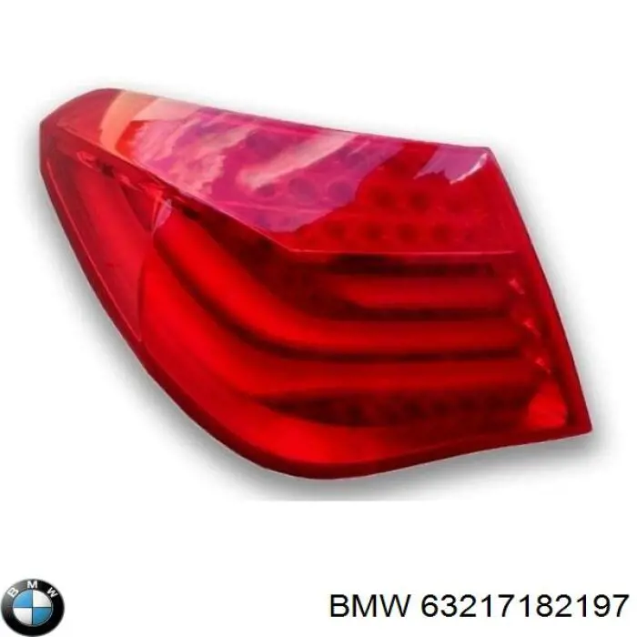 Lanterna traseira esquerda externa para BMW 7 (F01, F02, F03, F04)