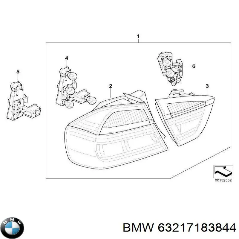  BMW 63217183844 цена, от 42.32 USD