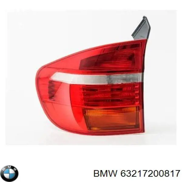 63217200817 BMW lanterna traseira esquerda externa