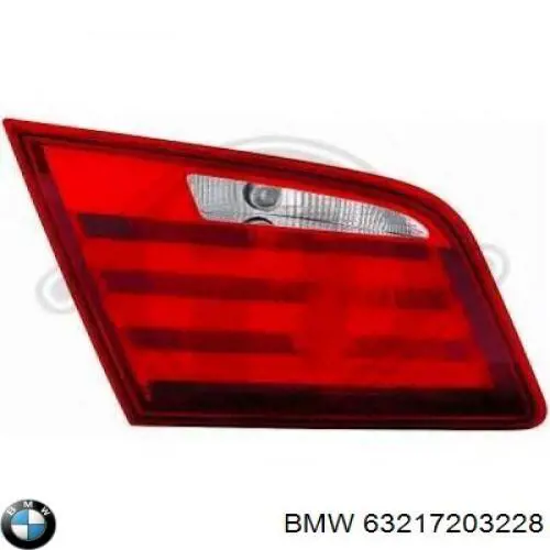 63217203228 BMW lanterna traseira direita interna