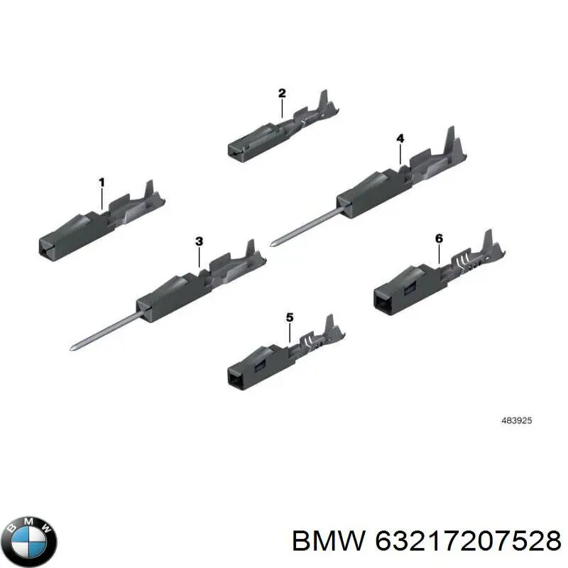 Купить 63217207528 BMW Плата заднего фонаря контактная