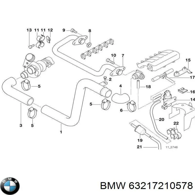 Фара задняя правая внешняя BMW 63217210578 цена, от 175.14 USD