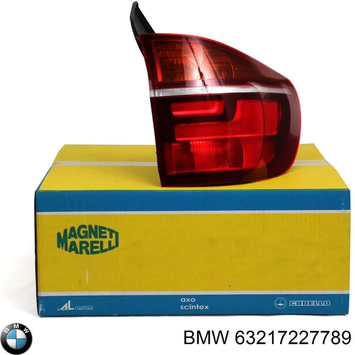 Задний левый внешний фонарь BMW 63217227789