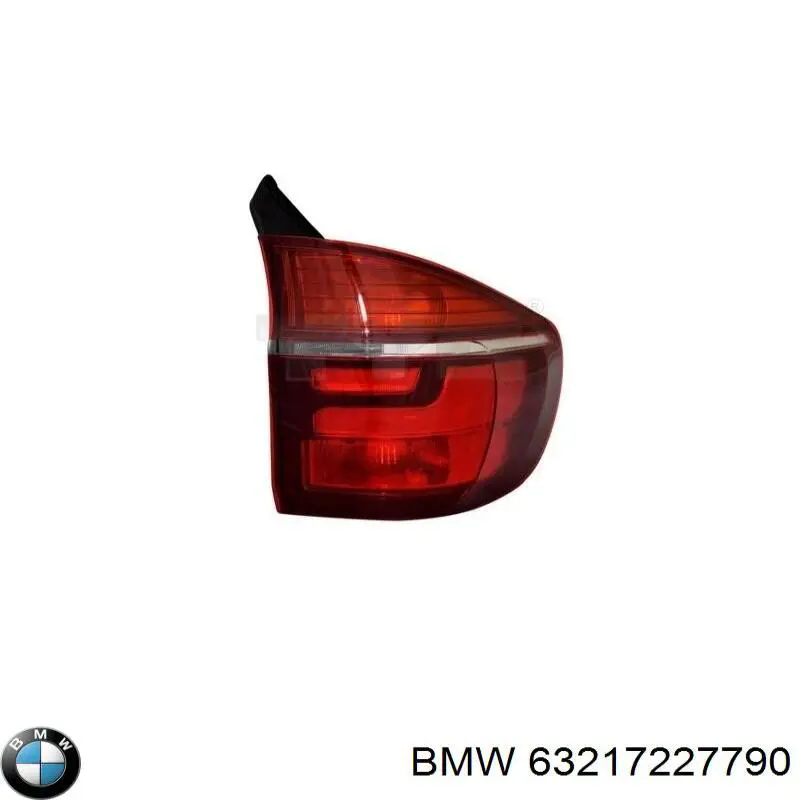 Фонарь задний правый внешний 63217227790 BMW