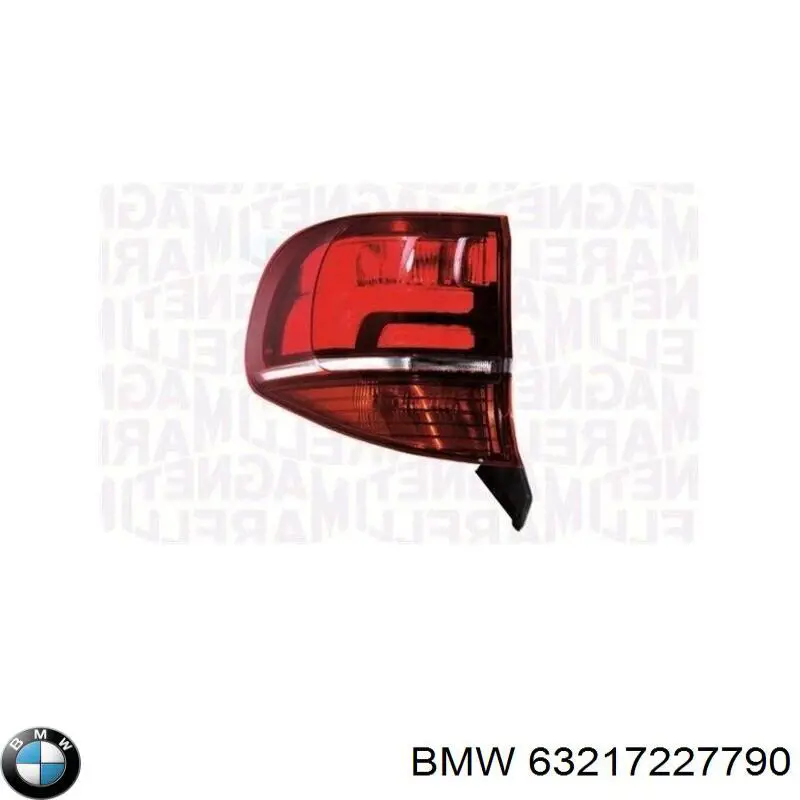 Стоп задний BMW 63217227790