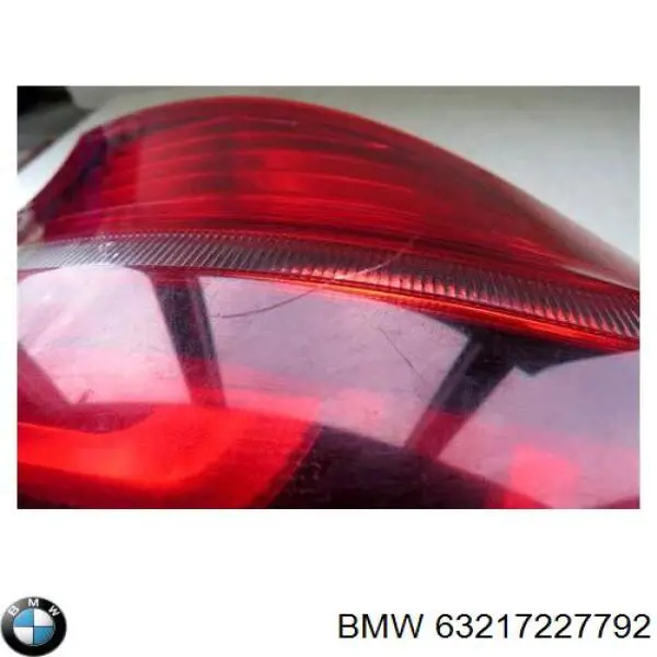 Стоп задний BMW 63217227792