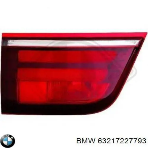 Фонарь задний левый, внутренний BMW 63217227793 цена, от 126.98 USD