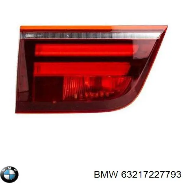 63217227793 BMW lanterna traseira esquerda interna