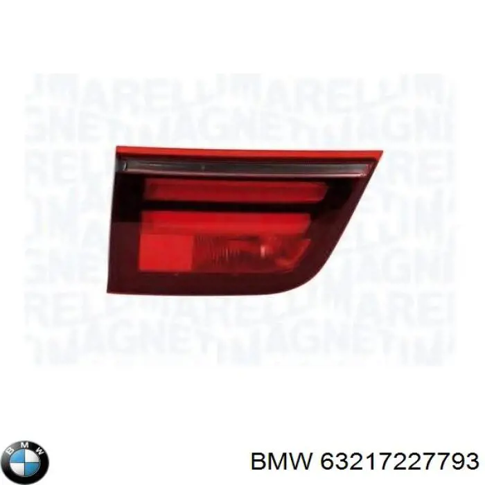 63217227793 BMW Задняя левая внутренняя фара