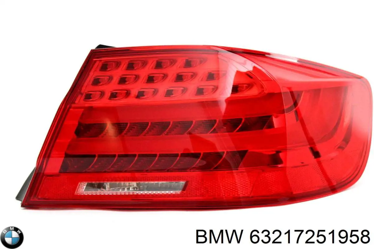 Lanterna traseira direita externa para BMW 3 (E92)