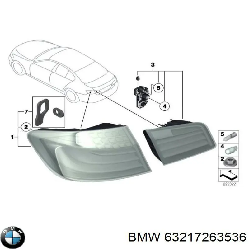 63217263536 BMW 