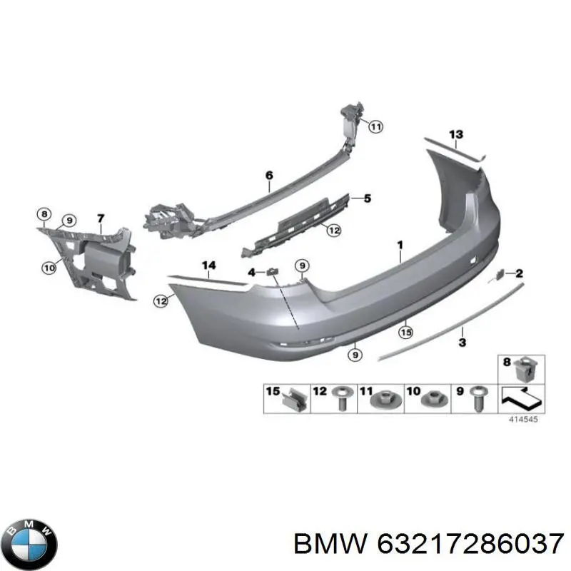 63217286037 BMW Задний левый стоп