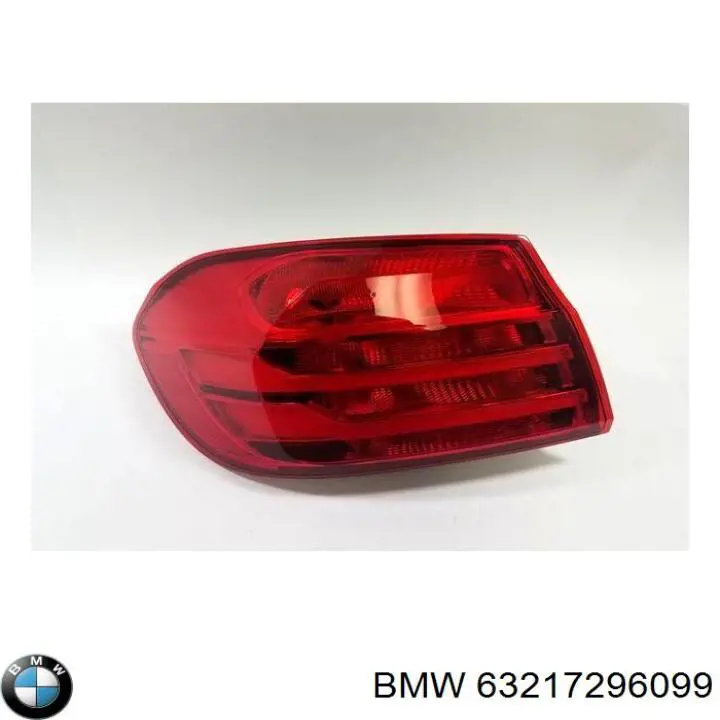 63217296099 BMW lanterna traseira esquerda