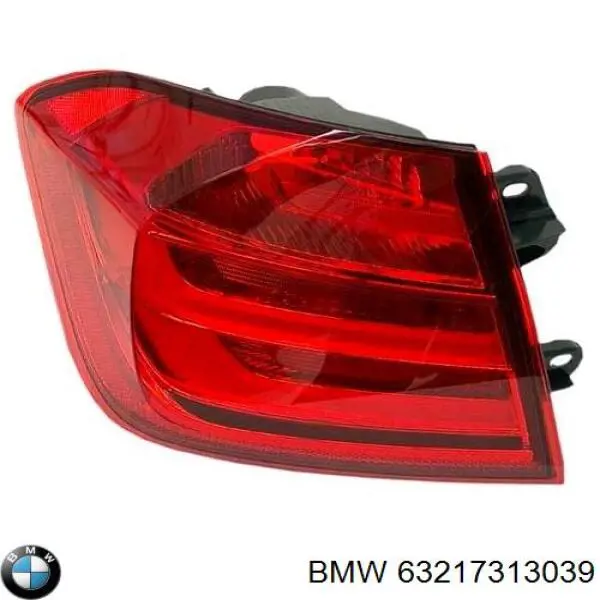 63217313039 BMW lanterna traseira esquerda