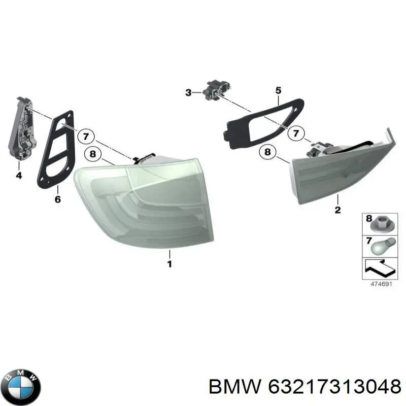 63217313048 BMW 