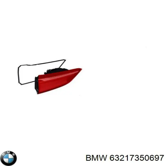 Фонарь задний левый внутренний 63217350697 BMW