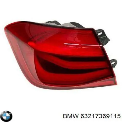 63217369115 BMW lanterna traseira esquerda