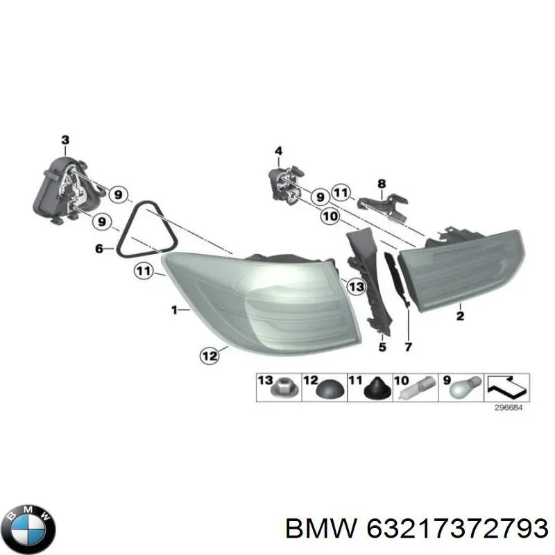 Купить 7016300 Autotechteile Стоп задний