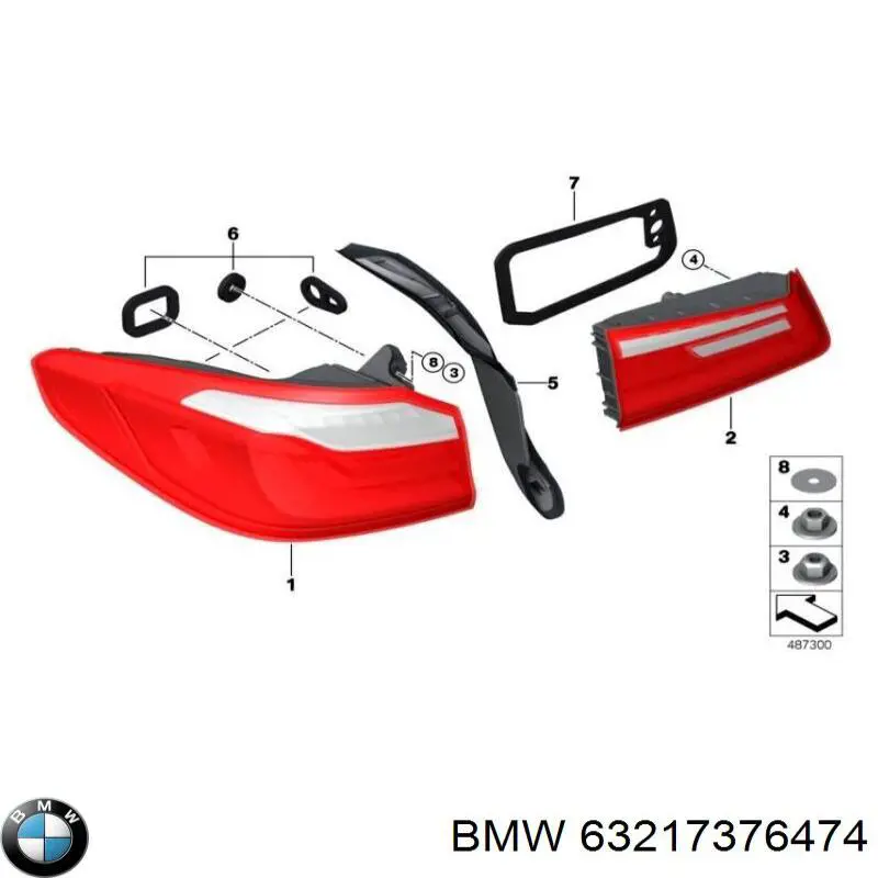 63217376474 BMW 