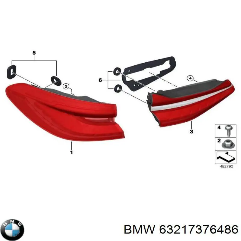 63217376486 BMW 