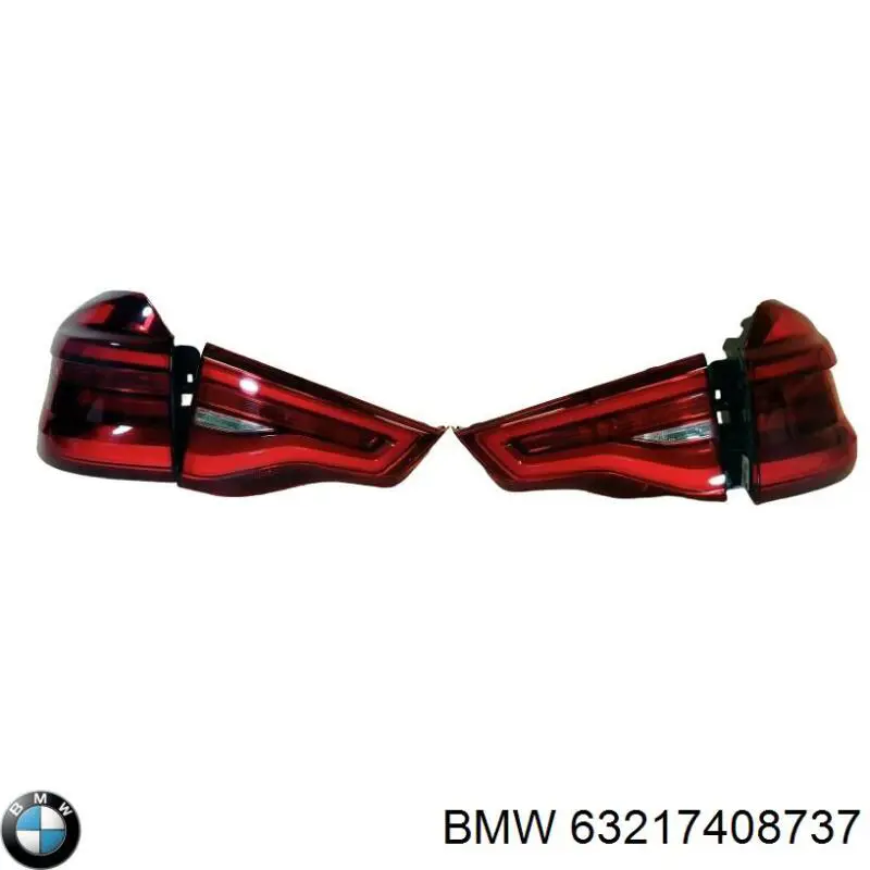 Задняя левая внешняя фара BMW 63217408737 цена, от 242.58 USD