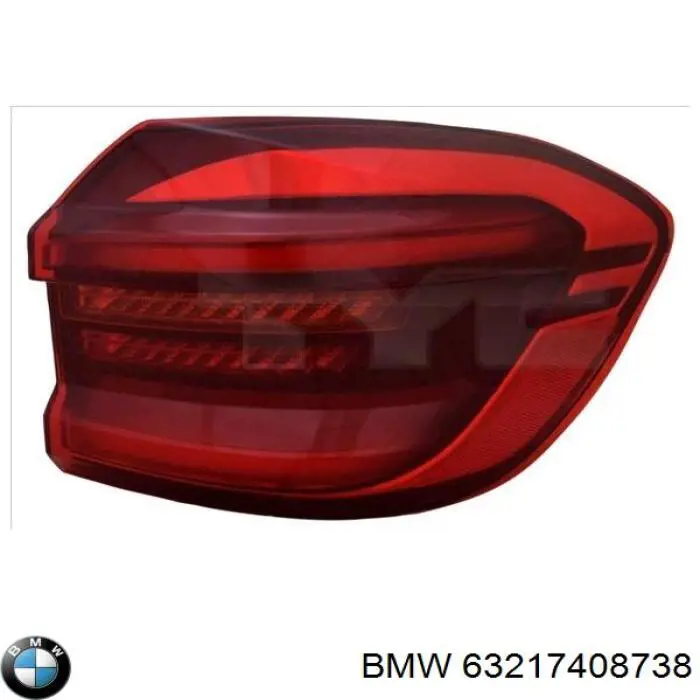 Купить 63217408738 BMW Фонарь задний правый, внешний