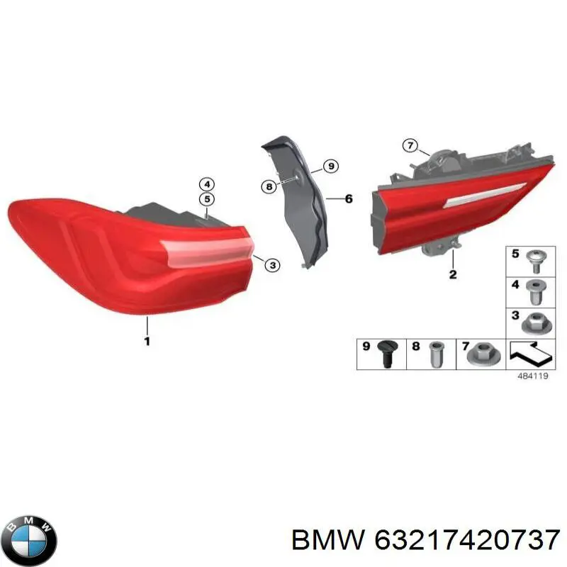 63217420737 BMW 