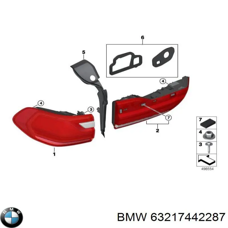  63217442287 BMW