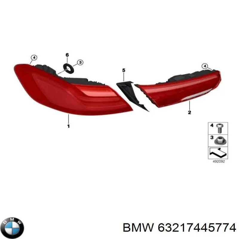 63217445774 BMW 