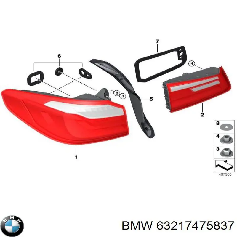 63217475837 BMW 