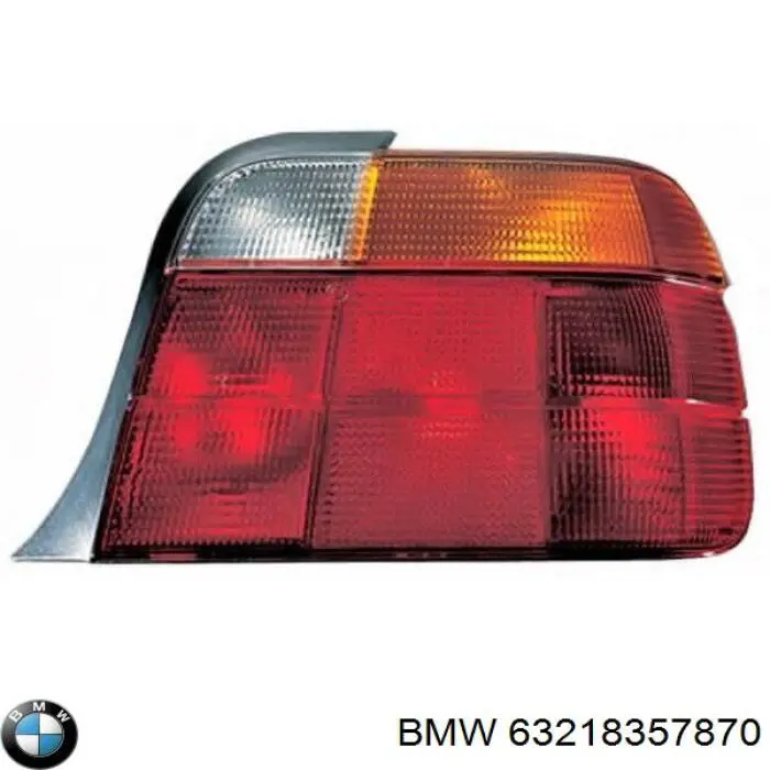 63218357876 BMW фонарь задний правый