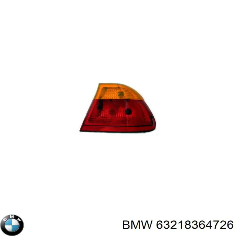 Фонарь задний правый внешний на BMW 3 (E46) купить.