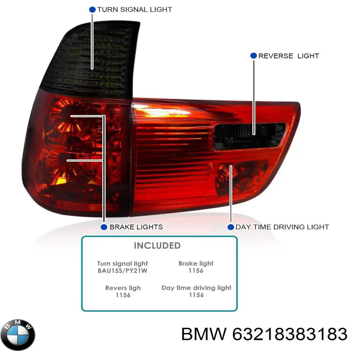 Купить 63218383183 BMW Стоп задний