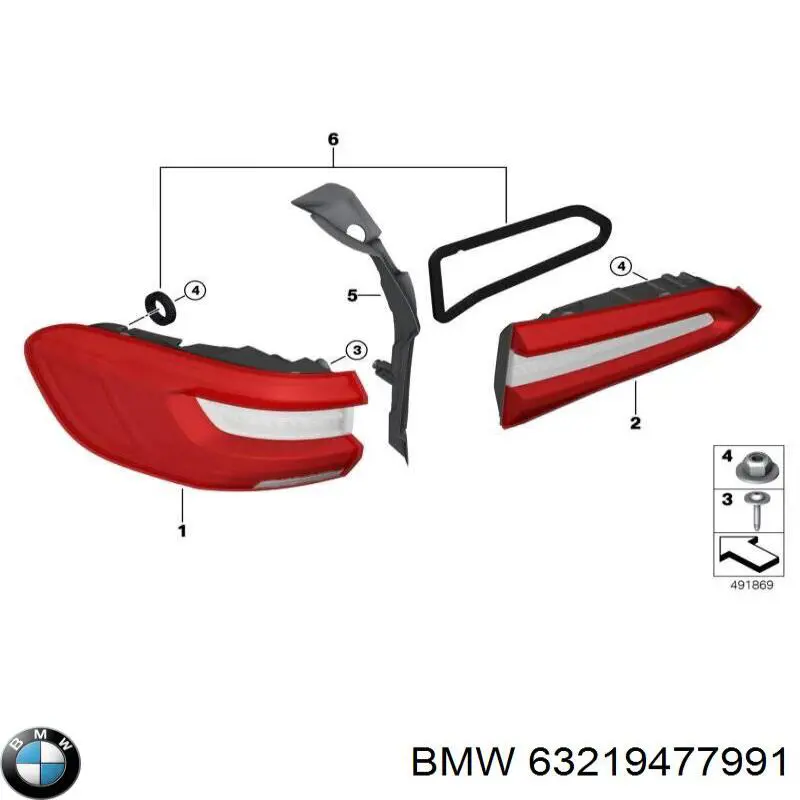 63219477991 BMW 
