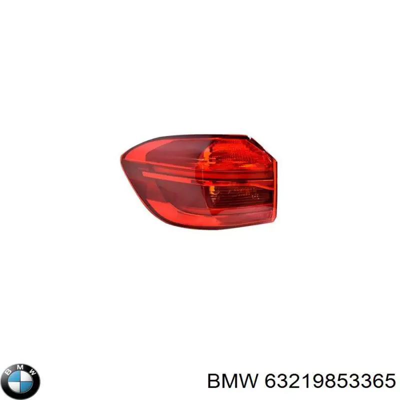 Задняя левая внешняя фара BMW 63219853365 цена, от 133.07 USD