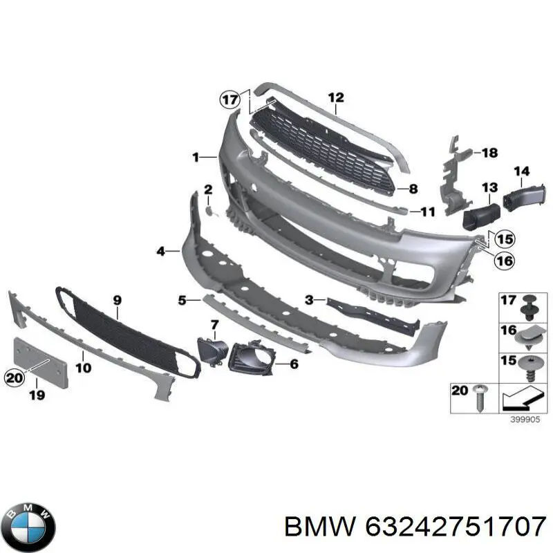  63242751707 BMW