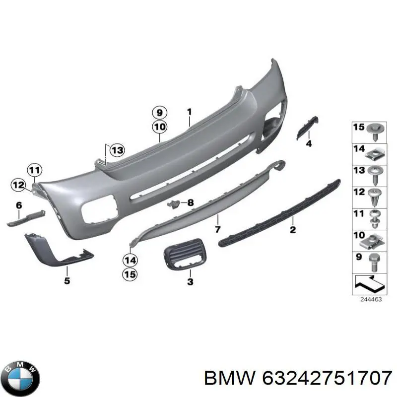 Купить 63242751707 BMW Левый стоп