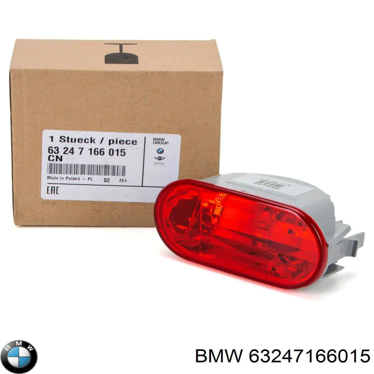 Задняя противотуманка BMW 63247166015 цена, от 73.62 USD