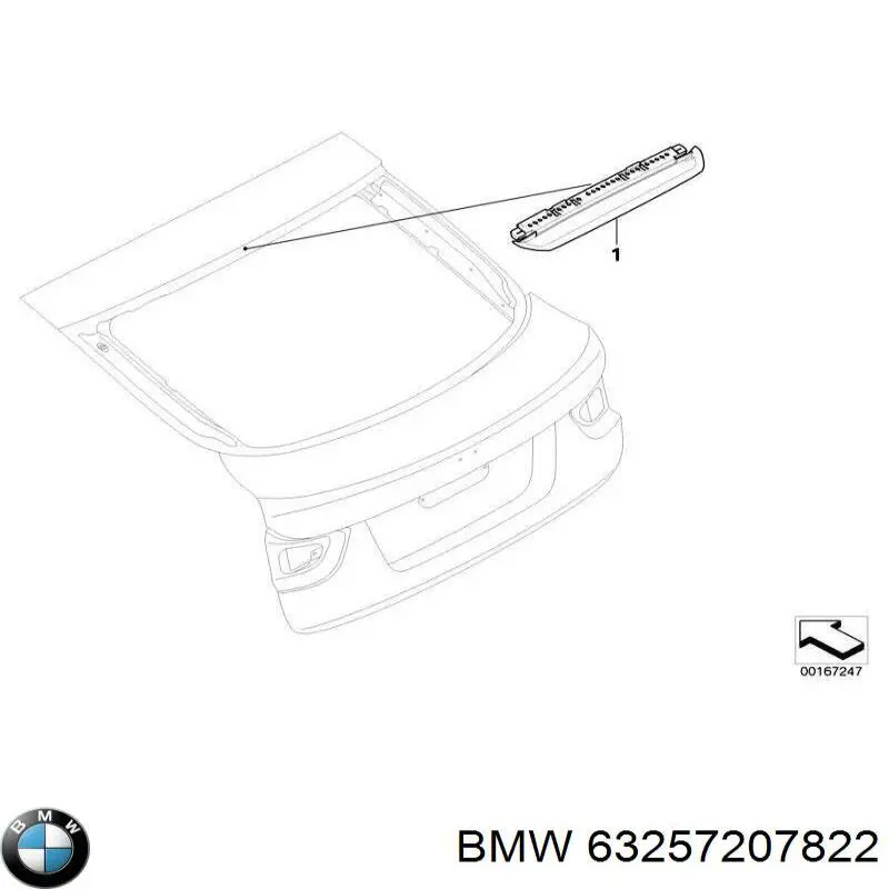 63257207822 BMW 